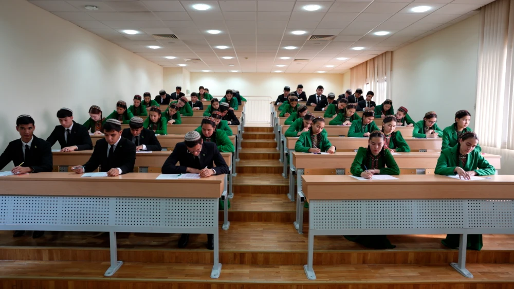 THE FIRST ROUND OF THE OLYMPIAD TITLED "YOUTH IS THE SUPPORT OF THE MOTHERLAND, YOUTH IS THE PRIDE OF ARKADAGLY HERO SERDAR!" WAS HELD