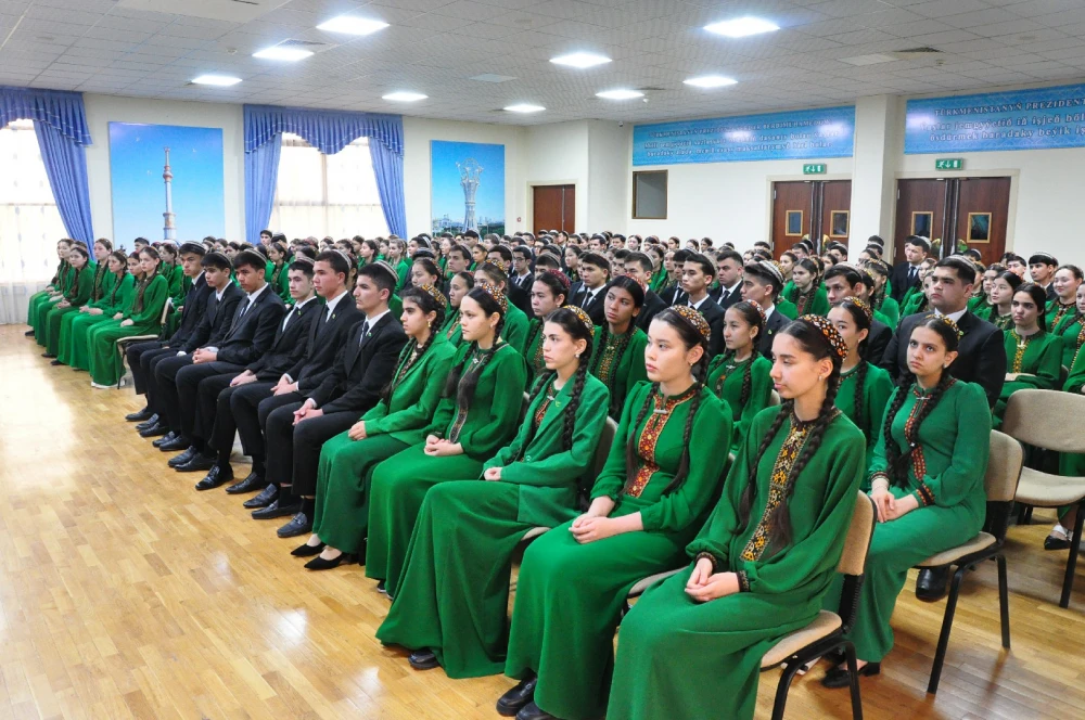 THE FIRST ROUND OF THE OLYMPIAD TITLED "YOUTH IS THE SUPPORT OF THE MOTHERLAND, YOUTH IS THE PRIDE OF ARKADAGLY HERO SERDAR!" WAS HELD