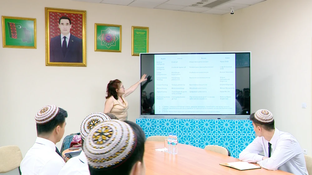 «ÝOKARY BILIMDE SANLYLAŞDYRMA, IT WE EMELI AŇ» ATLY OKUW SAPAGY surady