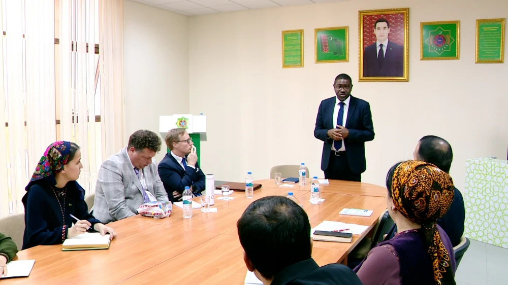 A LECTURE BY THE AMBASSADOR OF THE EUROPEAN UNION TO TURKMENISTAN WAS HELD surady