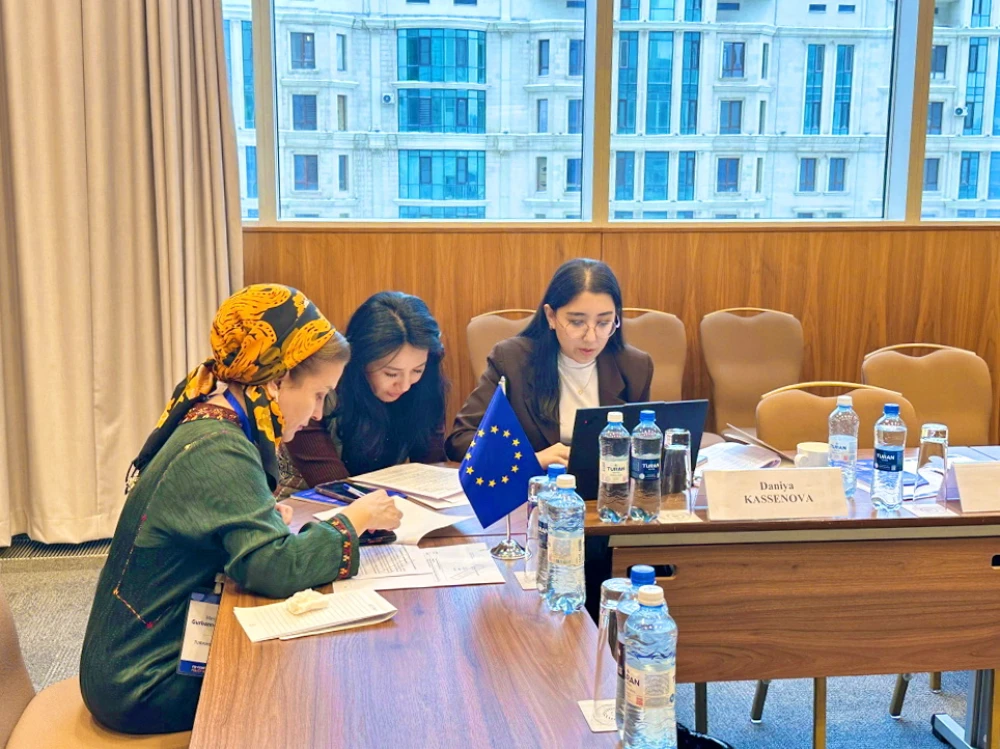 ASTANADA “ÝEWROPA BILELEŞIGI – MERKEZI AZIÝA”  ATLY OKUW SEMINARY GEÇIRILDI surady