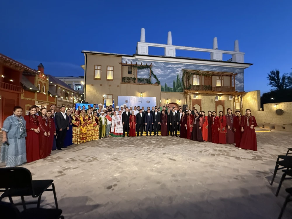 A festive event dedicated to the 34th Anniversary of Turkmenistan’s Independence was held in Tashkent city