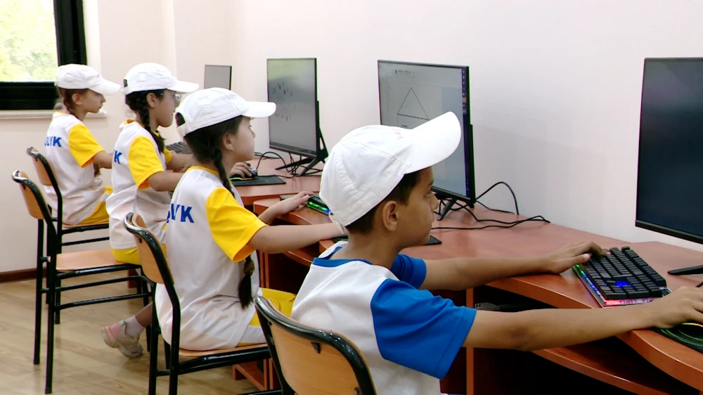 A LESSON WAS HELD AT THE “YASHLYK” CHILDREN’S HEALTH CAMP