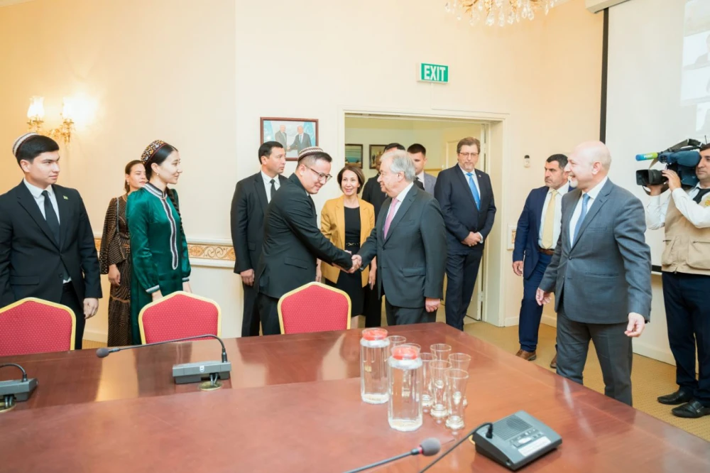 Meeting with UN Secretary-General António Guterres Inspires Participants of UNRCCA Preventive Diplomacy Academy in Turkmenistan