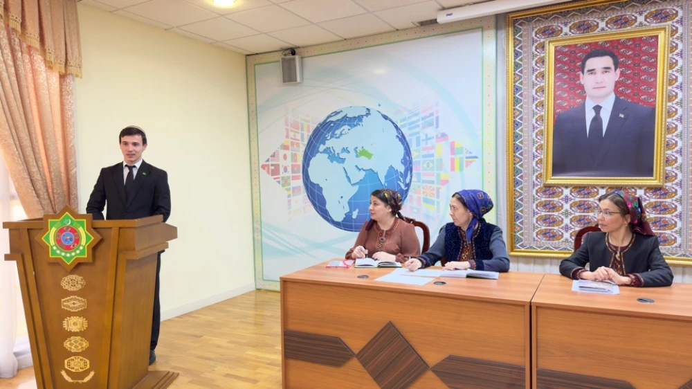 The French language week at the Institute of International Relations of the Ministry of Foreign Affairs of Turkmenistan