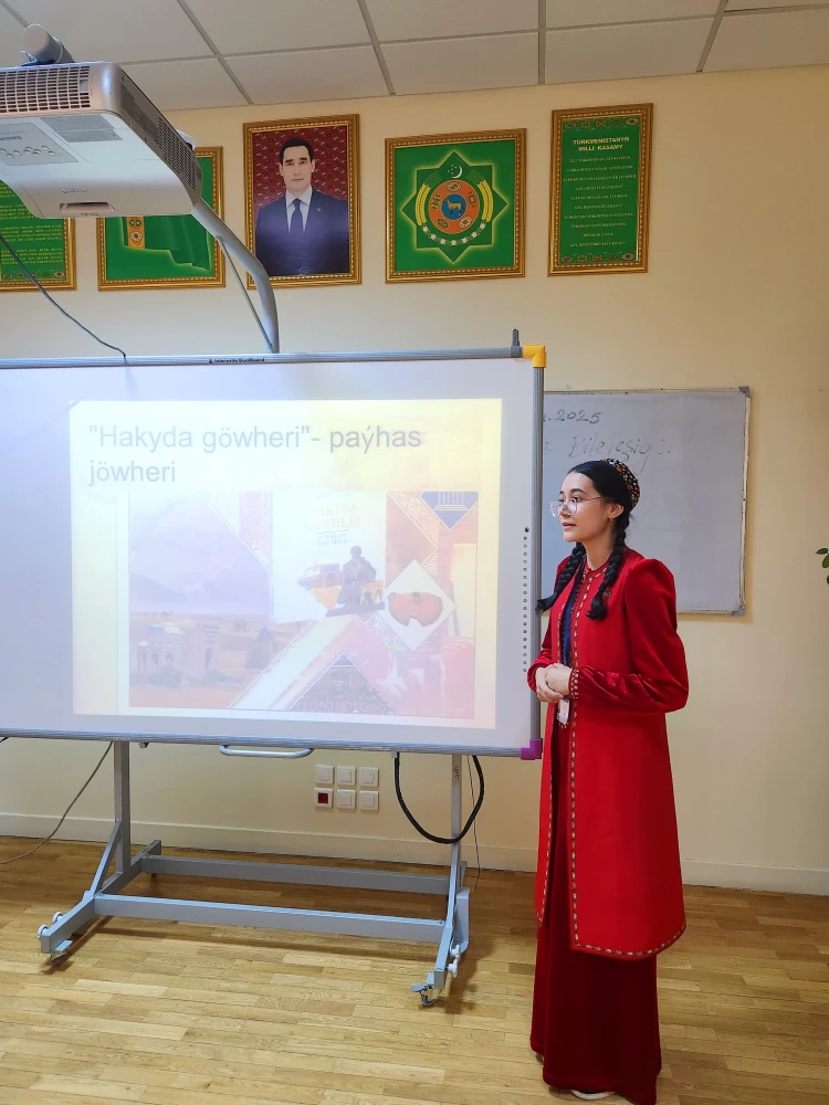 СОСТОЯЛСЯ КОНКУРС ПРЕЗЕНТАЦИЙ ПО КНИГЕ ГЕРОЯ-АРКАДАГА «HAKYDA GÖWHERI»