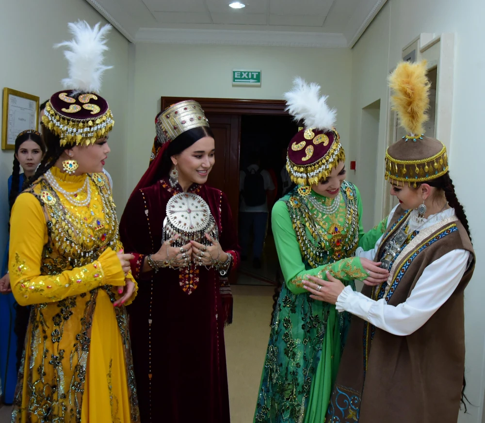 THE OPENING CEREMONY OF THE WEEK OF CULTURE OF THE TURKIC COUNTRIES WAS HELD IN ASHGABAT