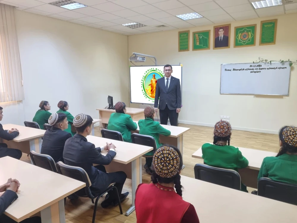 A Lecture Held for Members of the “School of Young Diplomats” surady