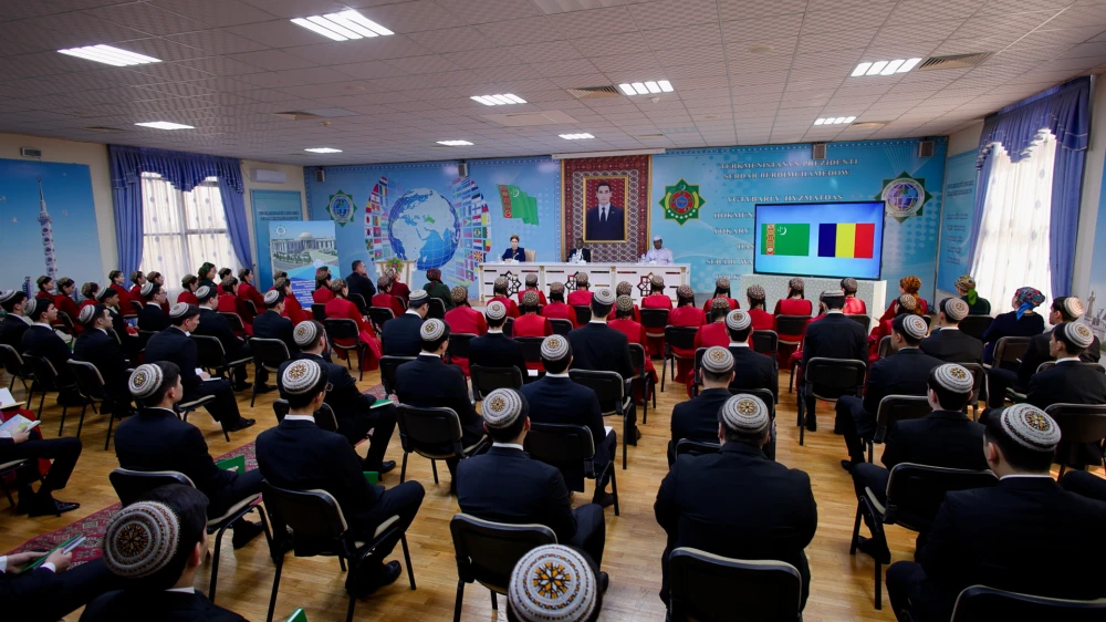 LECTURE WITH THE PARTICIPATION OF THE NEWLY APPOINTED AMBASSADOR OF THE REPUBLIC OF CHAD TO TURKMENISTAN WAS HELD