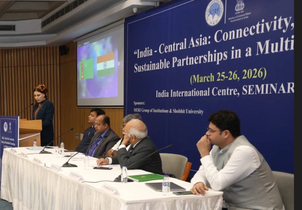 Türkmenistanyň wekiliýeti Nýu-Deli şäherinde geçirilen halkara maslahata gatnaşdy