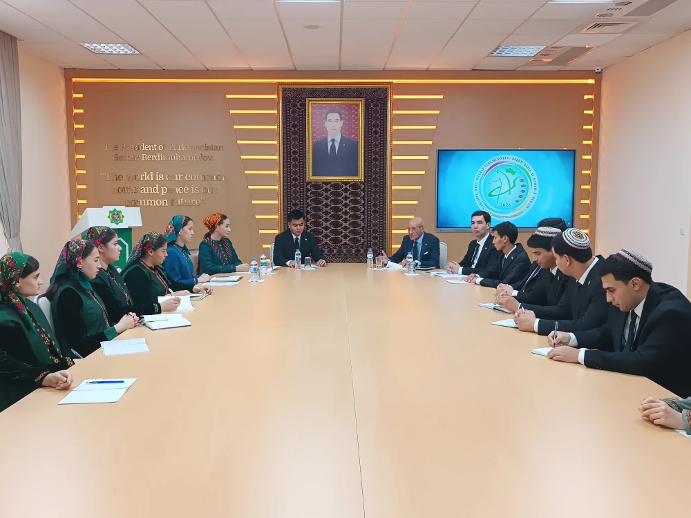 A SCIENTIFIC AND PRACTICAL CONFERENCE DEDICATED TO THE DIPLOMATIC MODEL OF TURKMEN NEUTRALITY WAS HELD surady