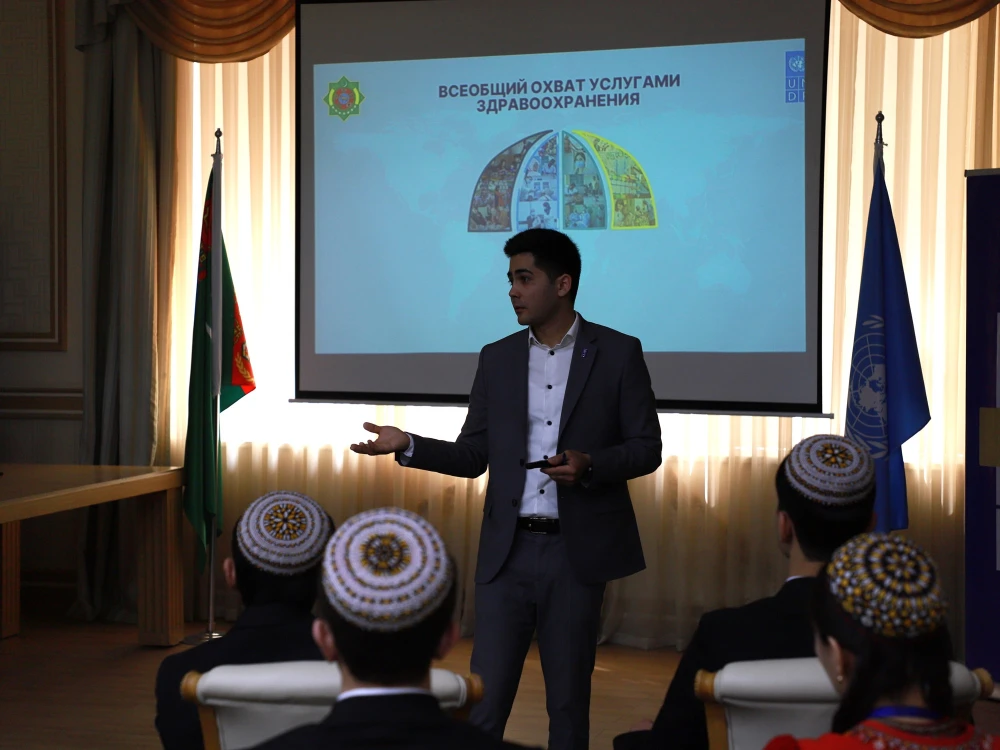 “TurkmenYouth4SDGs” atly okuw sapaklaryna badalga berildi