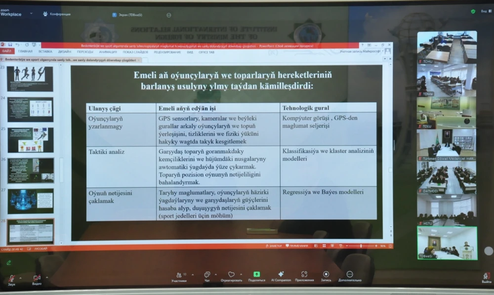 An Online Seminar on Modern Solutions in Sports and Education