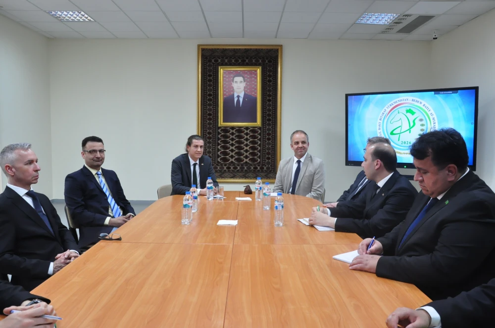 A MEETING WITH GERMAN REPRESENTATIVES
