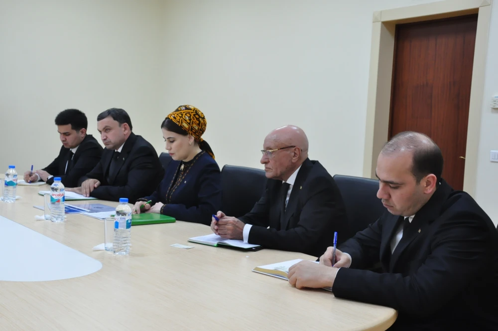 MEETING WAS HELD WITH THE RECTOR OF ASTRAKHAN STATE UNIVERSITY