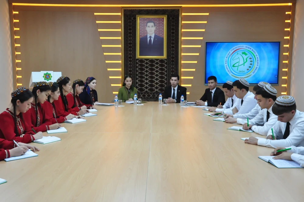 A CONFERENCE DEDICATED TO THE 35TH ANNIVERSARY OF INDEPENDENCE OF TURKMENISTAN WAS HELD