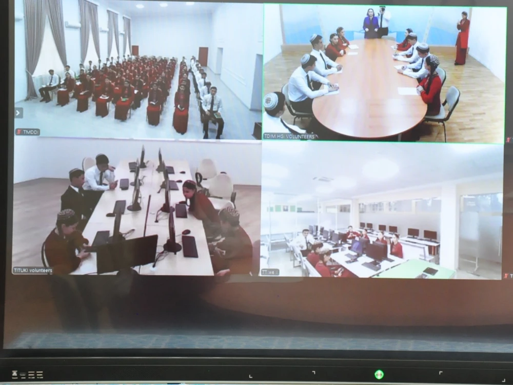 ONLINE TRAINING SESSION WAS HELD FOR VOLUNTEERS
