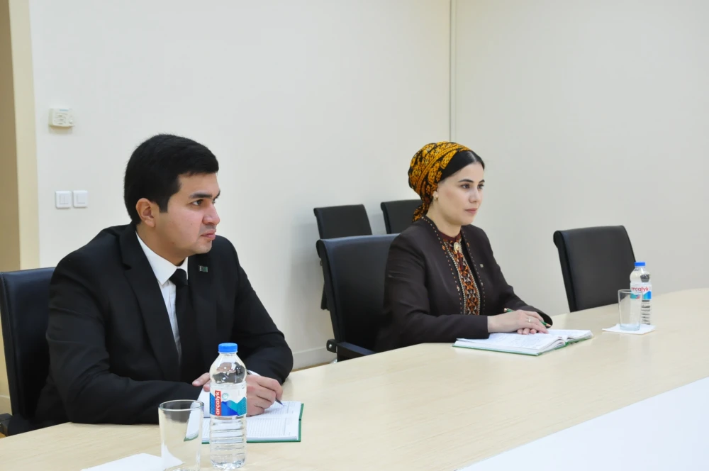 MEETING WITH THE AMBASSADOR OF THE REPUBLIC OF FINLAND TO TURKMENISTAN