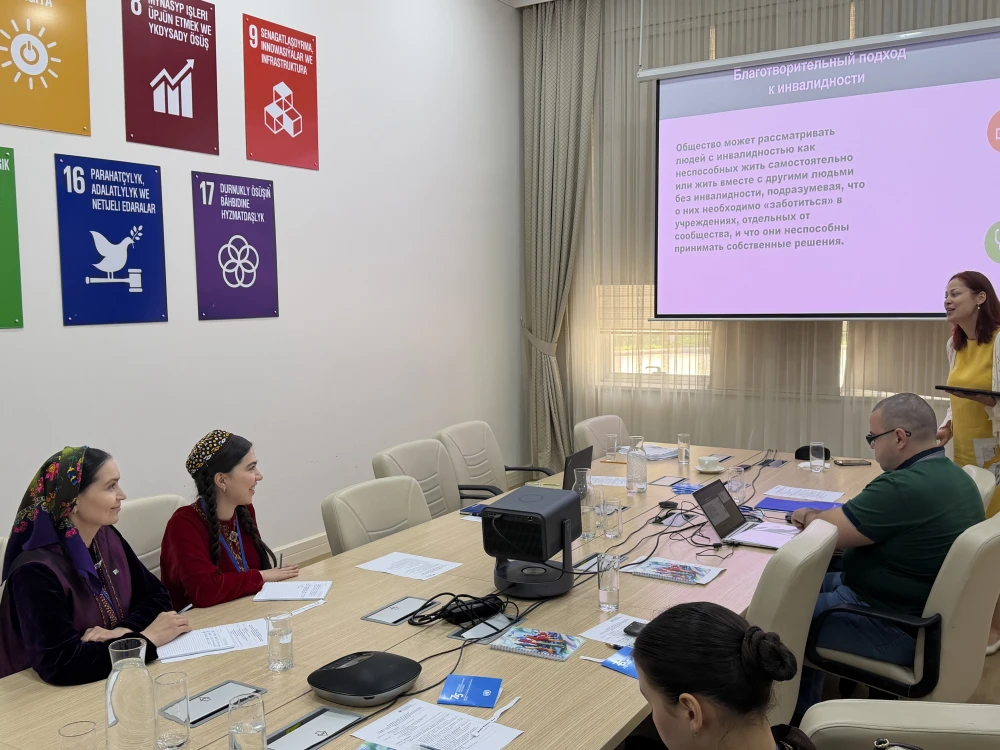 A TRAINING SEMINAR ON THE CONVENTION ON THE RIGHTS OF PERSONS WITH DISABILITIES WAS HELD