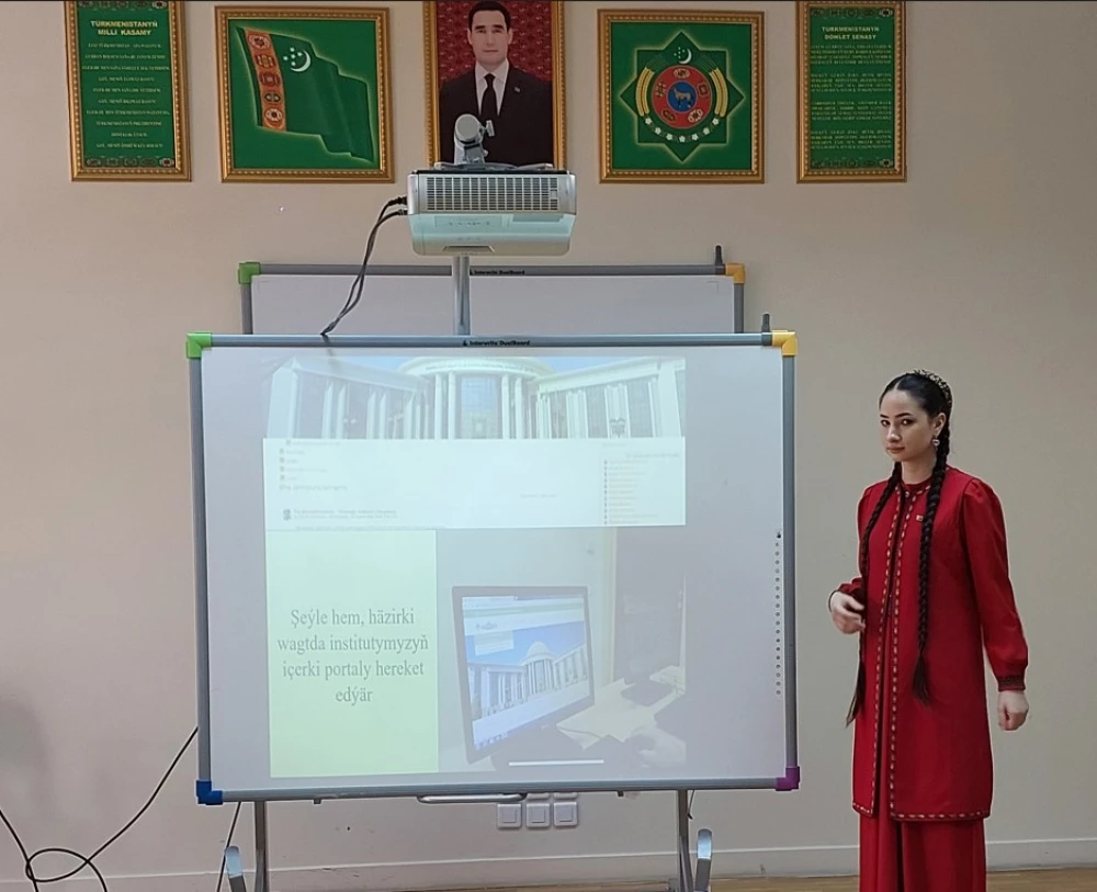 The presentation competition "Achievements of the  National School of Turkmen Diplomacy"