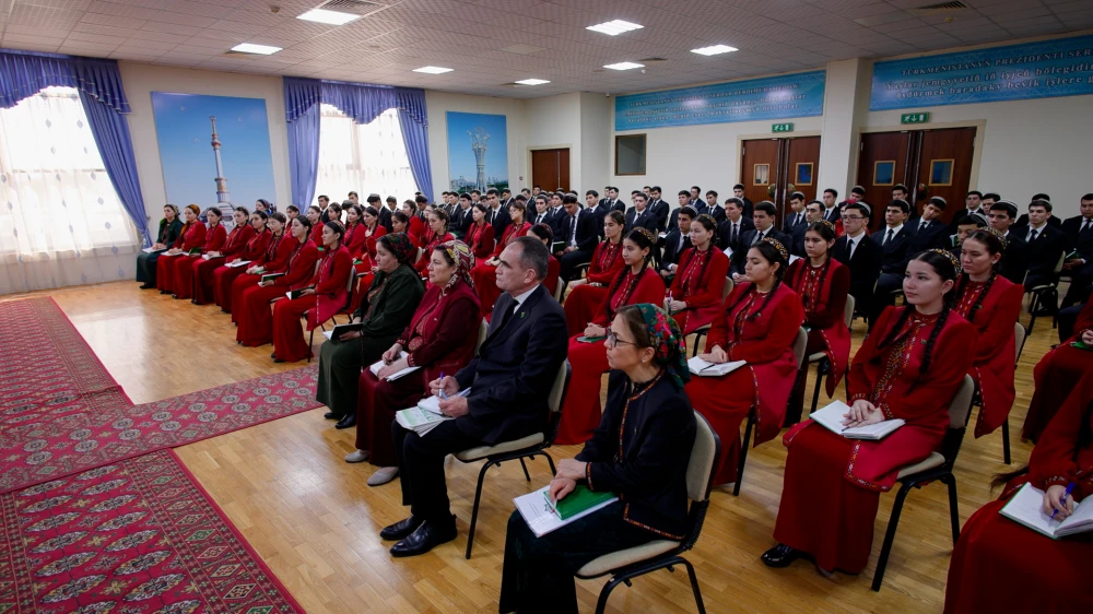 LECTURE WITH THE PARTICIPATION OF THE NEWLY APPOINTED AMBASSADOR OF THE REPUBLIC OF CHAD TO TURKMENISTAN WAS HELD