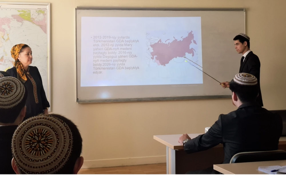 A conference was held on the occasion of Turkmenistan's chairmanship of the CIS countries