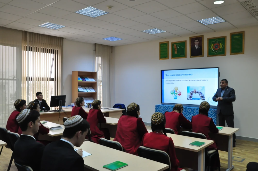 INSTITUTYŇ TALYPLARY ÜÇIN ADAM HUKUKLARY BOÝUNÇA TEMATIK OKUW SAPAKLARY