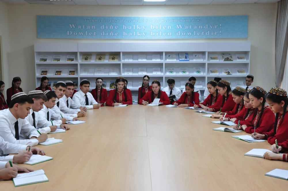 A CONFERENCE DEDICATED TO THE 35TH ANNIVERSARY OF INDEPENDENCE OF TURKMENISTAN WAS HELD