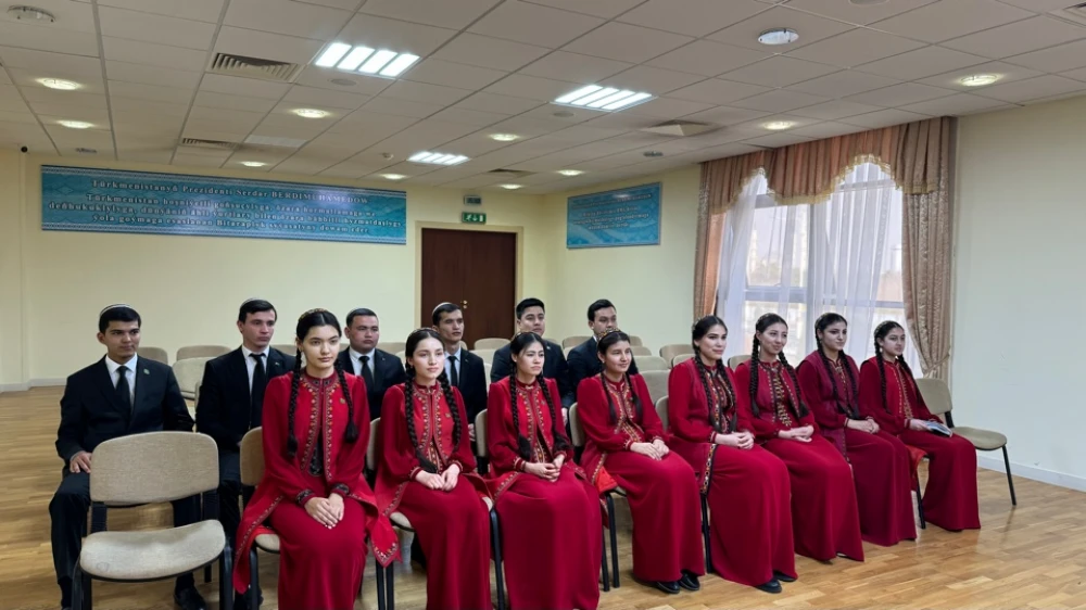 The French language week at the Institute of International Relations of the Ministry of Foreign Affairs of Turkmenistan