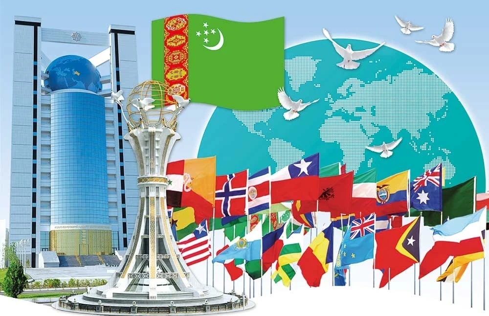 18-NJI FEWRAL — TÜRKMENISTANYŇ DIPLOMATIK IŞGÄRLERINIŇ GÜNI surady