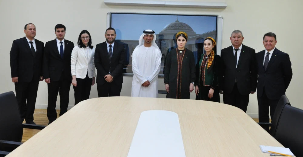 Meeting devoted to the development of mutual relations between Turkmenistan and United Arab Emirates