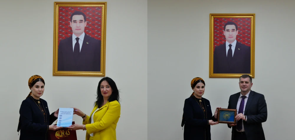 MEETING WAS HELD WITH THE RECTOR OF ASTRAKHAN STATE UNIVERSITY