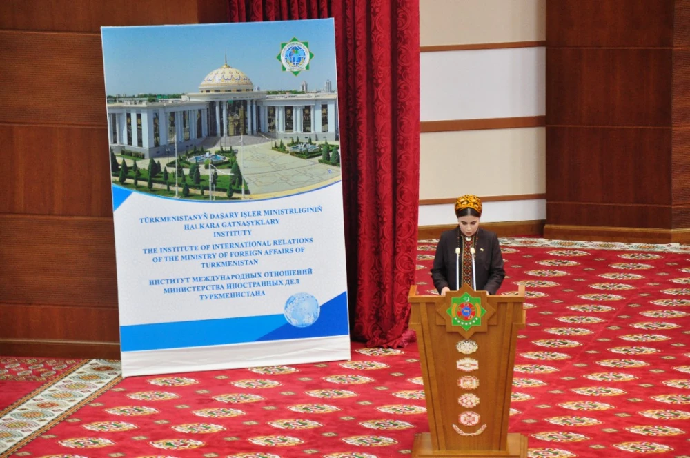 The President of the Republic of Armenia Made a Speech at  the Institute of International Relations of the Ministry of Foreign Affairs of Turkmenistan