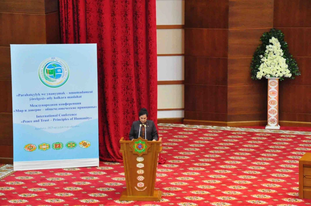 «PARAHATÇYLYK WE YNANYŞMAK – UMUMADAMZAT ÝÖRELGESI» ATLY HALKARA MASLAHATY