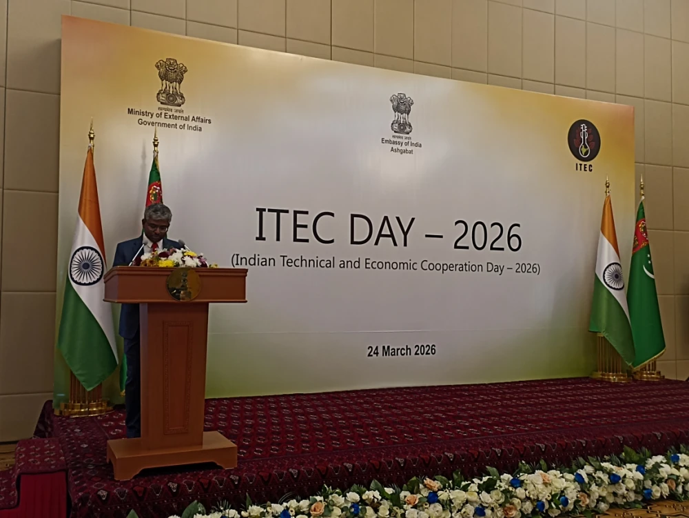 HINDISTANYŇ TÜRKMENISTANDAKY ILÇIHANASY ITEC DAY-2026 GÜNÜNI BELLEDI