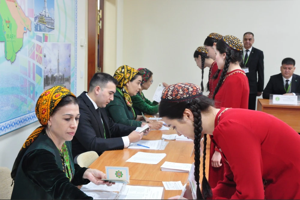 Elections of deputies of the Mejlis of Turkmenistan took place