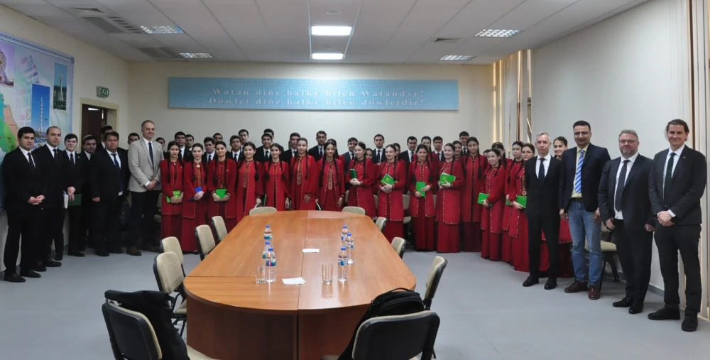 A MEETING WITH GERMAN REPRESENTATIVES