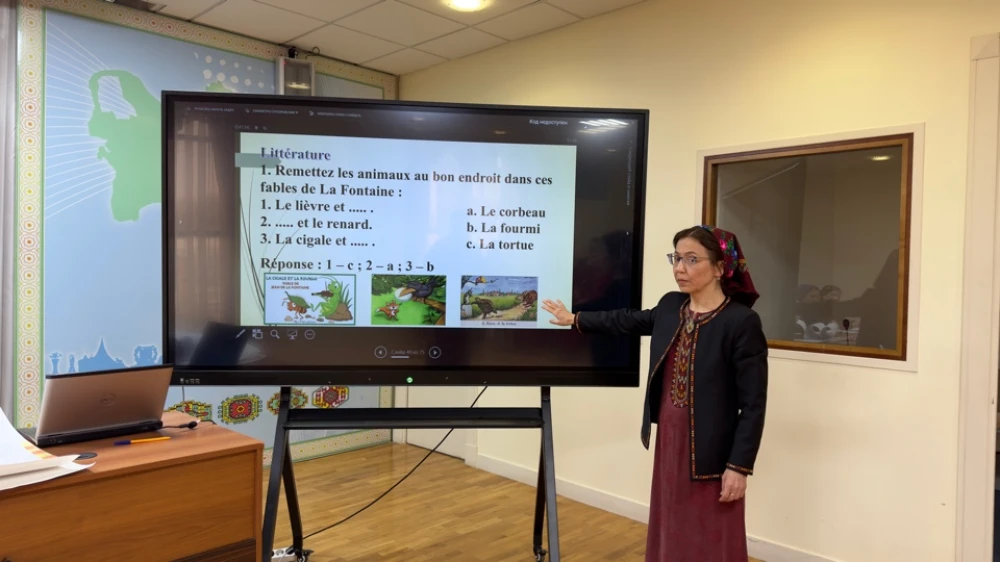 The French language week at the Institute of International Relations of the Ministry of Foreign Affairs of Turkmenistan