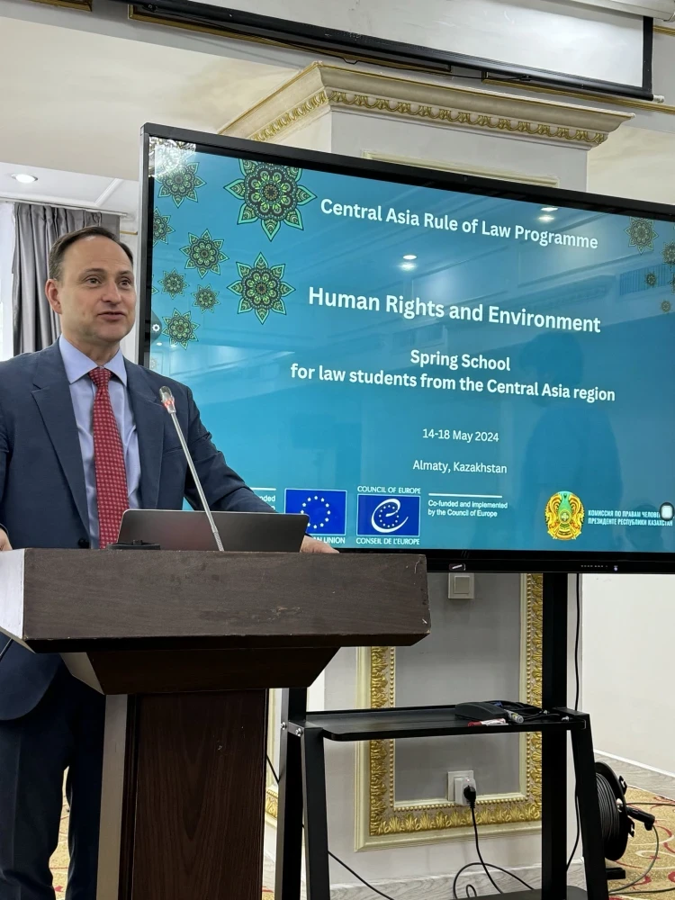 SPRING SCHOOL ON “HUMAN RIGHTS AND ENVIROMENT” FOR LAW STUDENTS FROM THE CENTRAL ASIA REGION