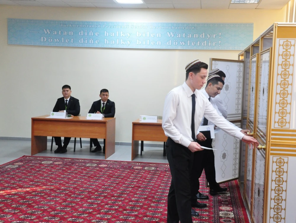 Elections of deputies of the Mejlis of Turkmenistan took place