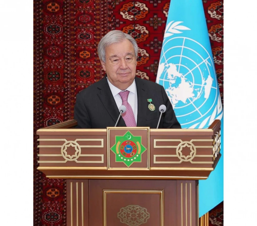 The Visit of Antonio Guterres to Turkmenistan surady