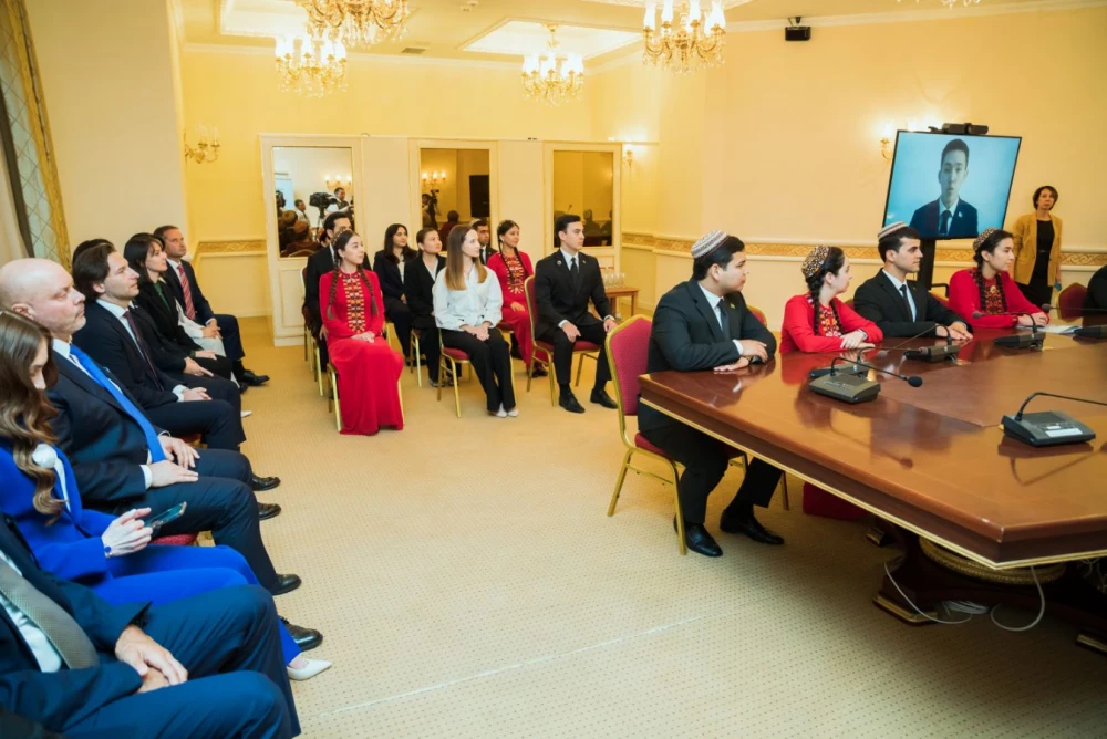 Meeting with UN Secretary-General António Guterres Inspires Participants of UNRCCA Preventive Diplomacy Academy in Turkmenistan