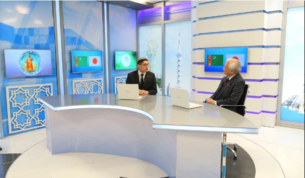 Meeting devoted to the development of mutual relations between Turkmenistan and Nippon foundation