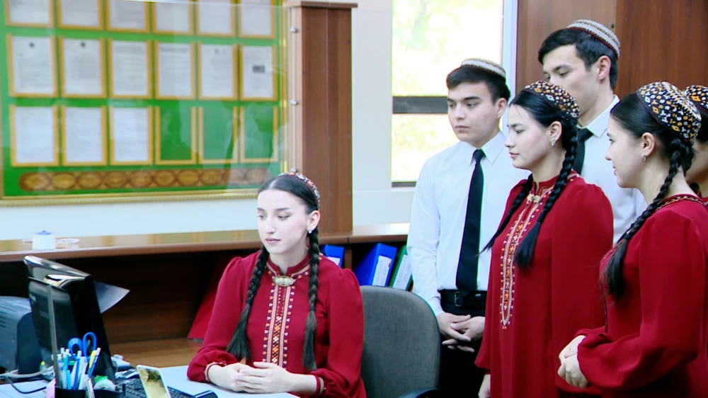 INTERNSHIP AT THE GALKYNYSH BRANCH OF "TURKMENISTAN" COMMERCIAL BANK