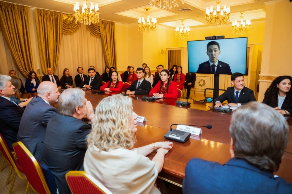 Meeting with UN Secretary-General António Guterres Inspires Participants of UNRCCA Preventive Diplomacy Academy in Turkmenistan