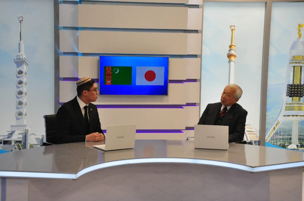 Meeting devoted to the development of mutual relations between Turkmenistan and Nippon foundation