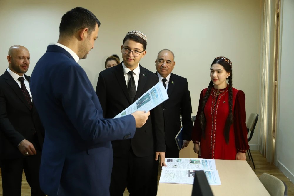 A TRAINING LESSON WITH THE PARTICIPATION OF THE DIRECTOR OF THE “TRT AVAZ” TV CHANNEL WAS HELD