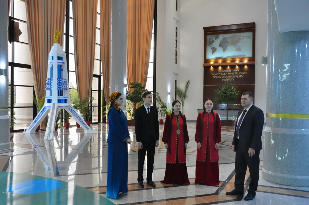 MEETING WAS HELD WITH THE RECTOR OF ASTRAKHAN STATE UNIVERSITY