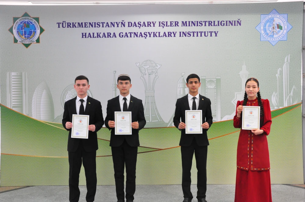 NEW ACHIEVEMENTS OF THE STUDENTS OF THE HIGHER SCHOOL OF TURKMEN DIPLOMACY surady