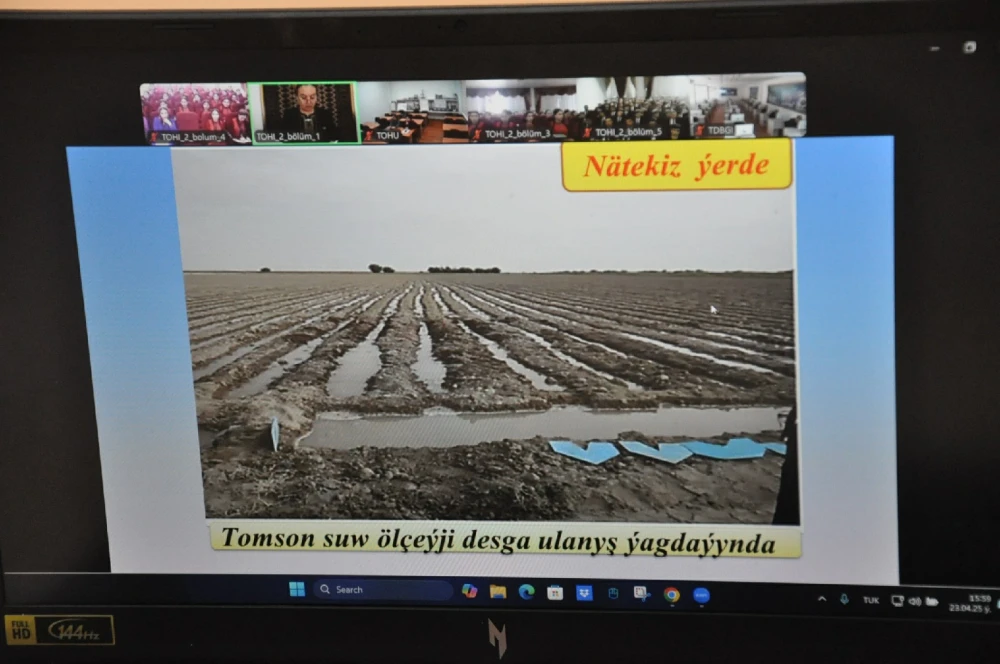 Sanly ulgam arkaly halkara ylmy-amaly maslahat geçirildi